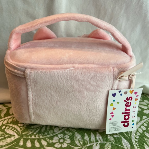 Charming Pink Cat Plush Bag for Kids NWT - Picture 4 of 8